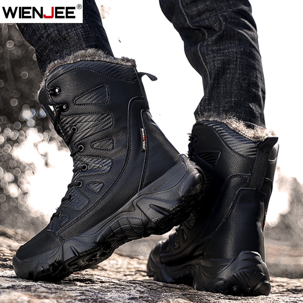 Winter Waterproof Men Boots Pl - Sneaker Zone recension och pris