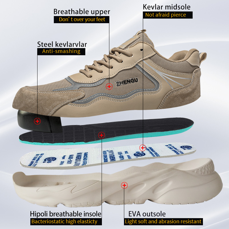 Work Sneakers For Men Safety S - Sneaker Care recension och pris