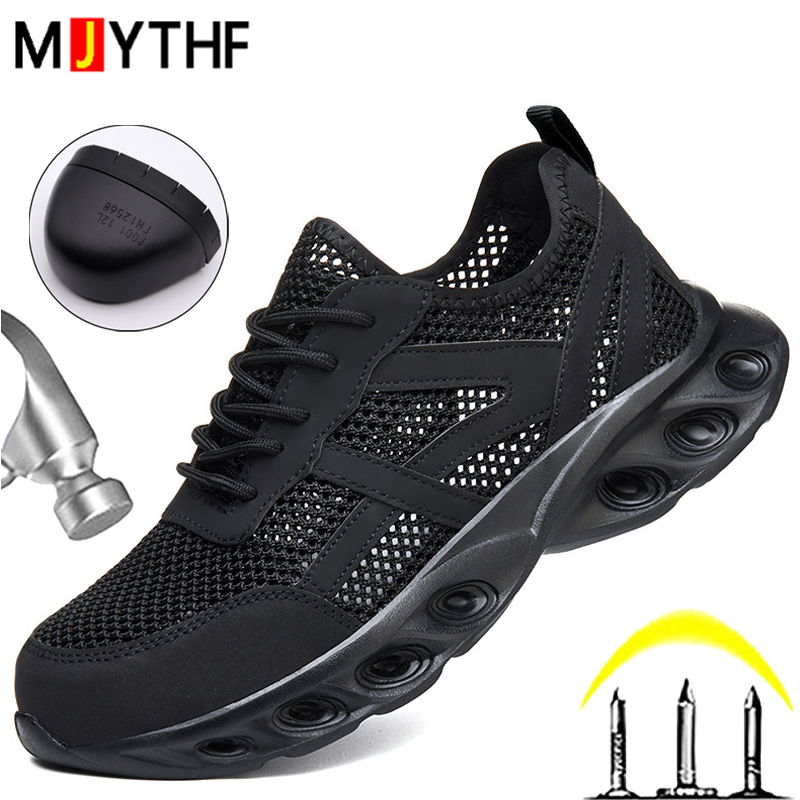 Breathable Men Work Safety Sho - Sneaker Care recension och pris