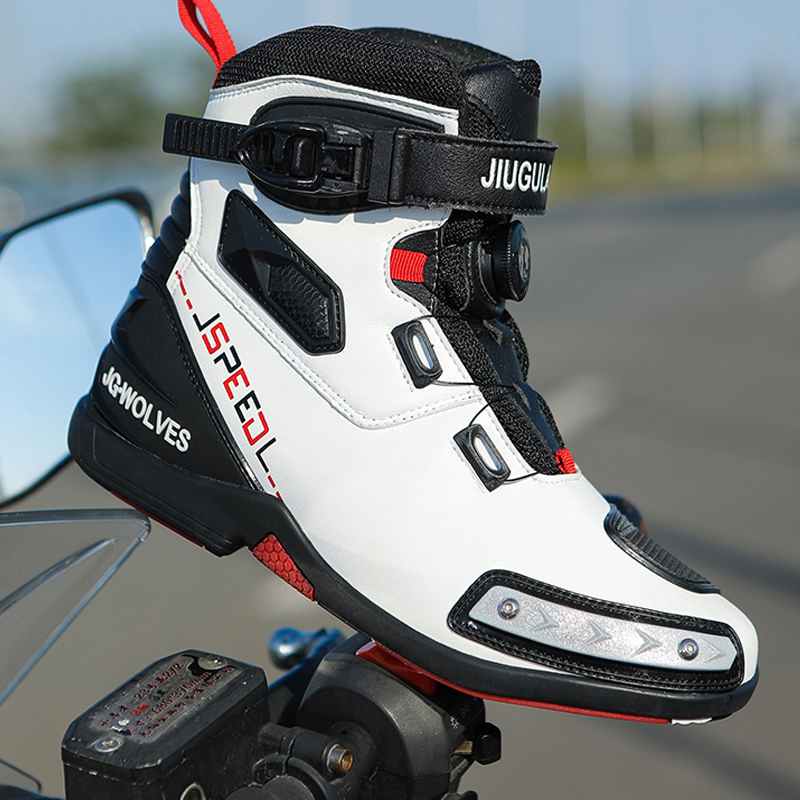 New Motorcycle Boots Men Women - Sneaker Zone recension och pris