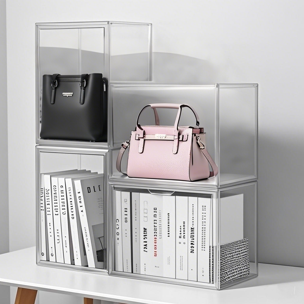 Clear Display Box Organizer St - Shoe Box Display recension och pris