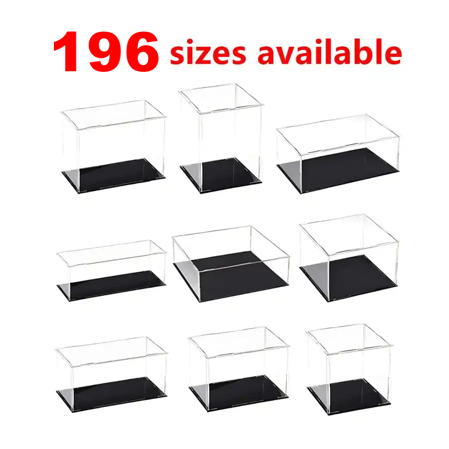 1pc Clear Self-Assembled Acryl - Shoe Box Display recension och pris